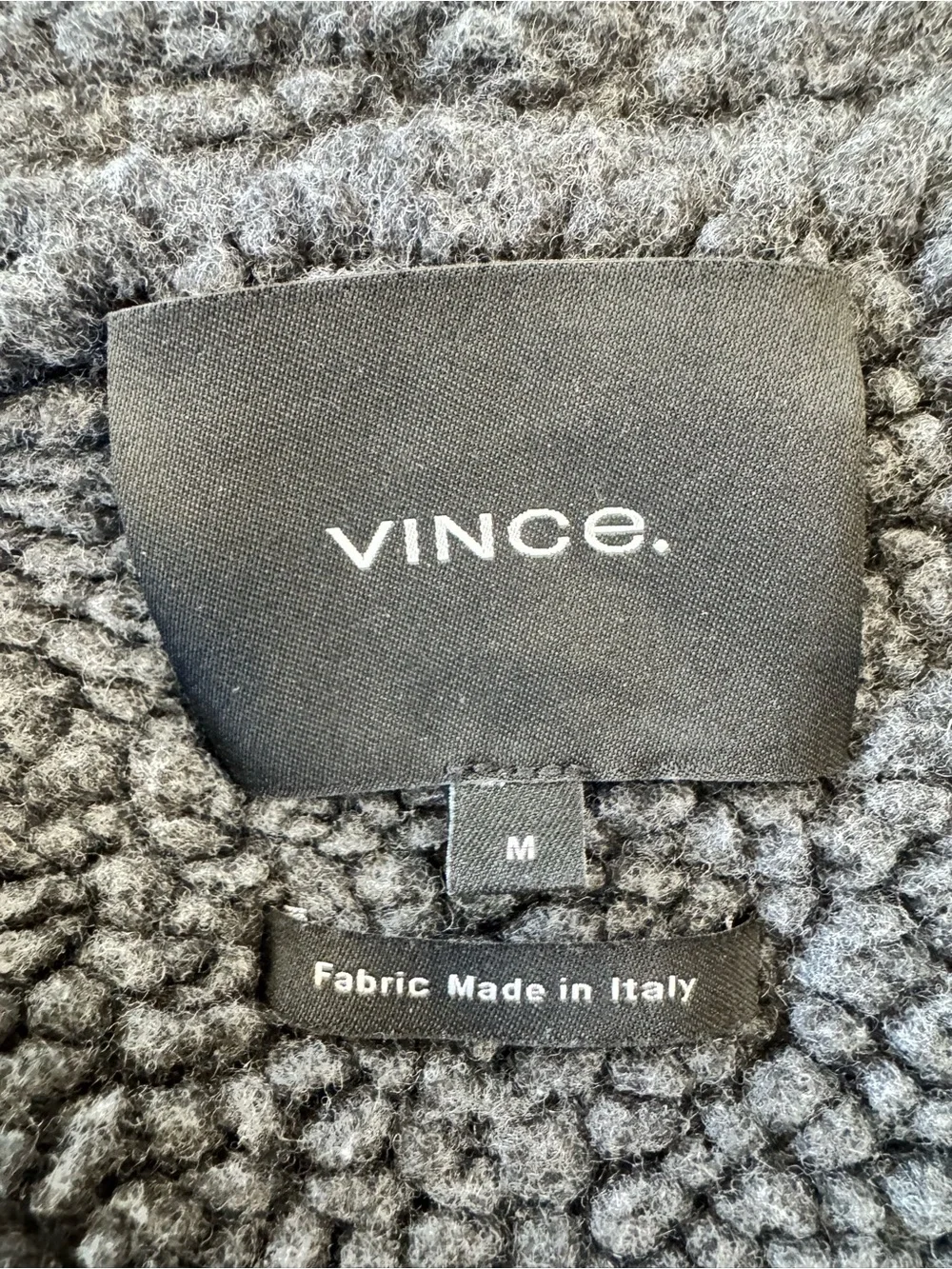 Vince Faux Fur Lined Corduroy Trucker Jacket Sz Men’s M